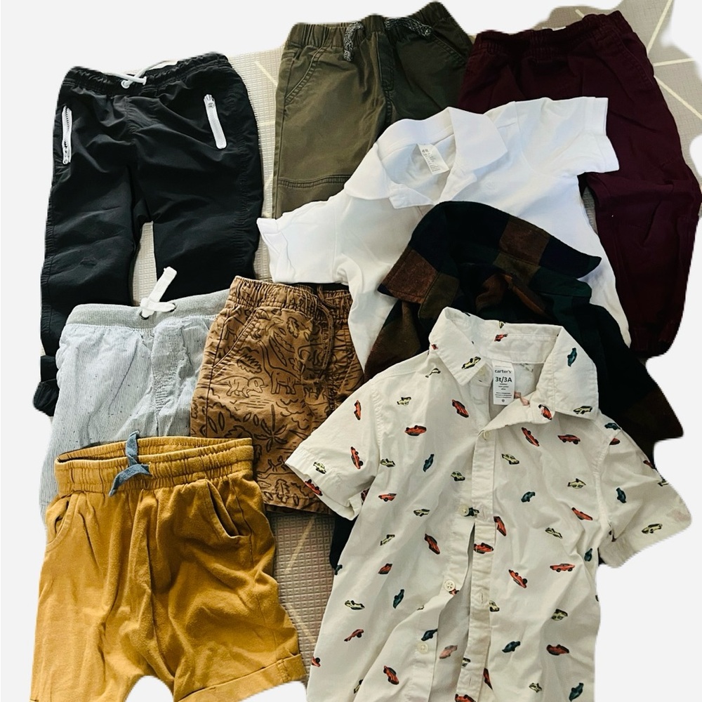 Kids Clothing Bundle with Printed Shirt and Shorts